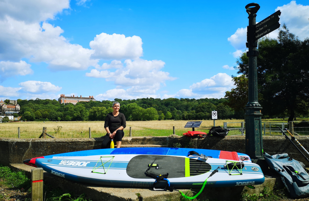 SUP Tips: POV: London&nbsp;Paddleboarder