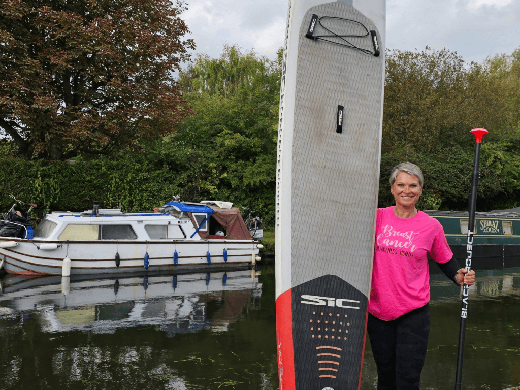 Why I’m paddling pink this October